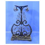 Decorative Wrought Iron Candle Stand