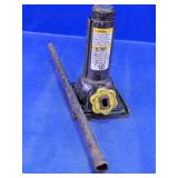 Metal Bottle Jack with Handle Rod