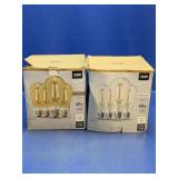Feit LED Filament Bulbs 8 Pack Mixed Glass