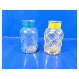 Twine-Wrapped Glass Jars