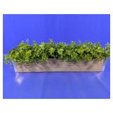 (1) Rectangular Greenery Planter