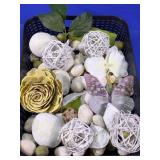 Decorative Botanical Potpourri and Orb Lot