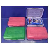 SpaceMaker Pencil Box Lot with School Supplies