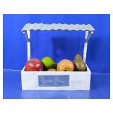 Hanging Decorative Crate w/ Canopy