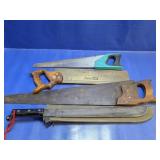 Hand Saws and Machete