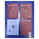 (9)Vintage Pewter Pin & Charm Lot