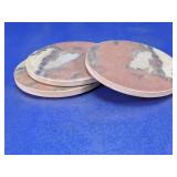 Round Cork Coasters Set