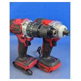 Lithium Electric Drill and Screwdriver Set
