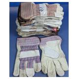 Leather Work Gloves Bulk Lot
