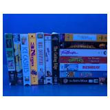 Lot of 14 Assorted VHS Movies