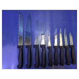 9-Piece Stainless Steel Knife Set