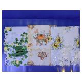 Embroidered Seasonal Table Runner and Linens Set
