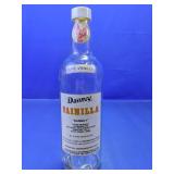 Vintage Danncy Vainilla Clear Glass Bottle