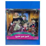 (1) Mattel Holiday Sisters Barbie Set