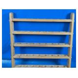 (1) Wooden Multi-Tier Display Rack