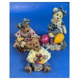 (3) Boyds Bears Resin Figurines