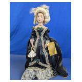 Franklin Heirloom Dolls Porcelain Lady