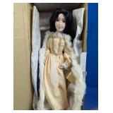Franklin Heirloom Porcelain Doll Gown