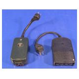 (2) Electrical Plug Adapters & Timers