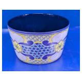 (1) Decorative Floral Planter Pot