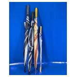 (4)Assorted Golf & Walking Umbrellas Lot