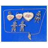 (7) Assorted Vintage Jewelry Pieces