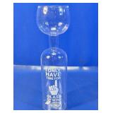 (1) BigMouth Inc Wine Glass Bottle