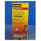 Scotch 35 Brown Vinyl Electrical Tape