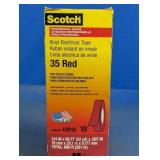 Scotch 35 Red Vinyl Electrical Tape