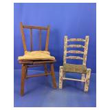 Wooden Child Chairs