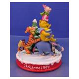 Disney Pooh Skating Party Figurine 1997