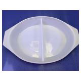 Pyrex 1.5-quart divided casserole (Model #1063)