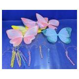 Mesh Butterfly & Beaded Body Craft Lot