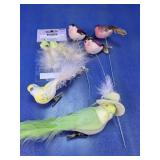 Ashland Decorative Feathered Bird Lot