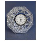 Waterford Crystal Desk Clock