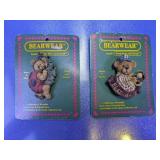 (2)Boyds Bears Bearwear Collectible Lot