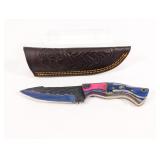 (1) Handcrafted NY Bladesmith Hunting Knife