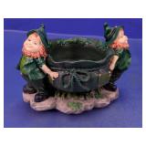 Leprechaun Cauldron Planter / Candy Dish