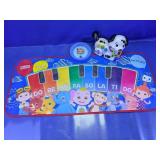 Kids Musical Piano Play Mat with Toy Dog
