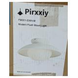 (1) Pirxxiy Modern Flush Mount Light