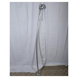 (1) Chrome Adjustable Floor Lamp