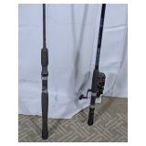 (2) Shakespeare Fishing Rod & Reel Set