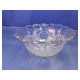 Cut Glass Serving Bowl