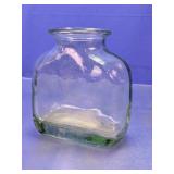 Green Glass Apothecary Style Bottle