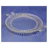 Glass Serving Tray with Handles