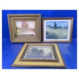 Framed Landscape Art Print Collection