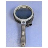 Handheld Magnifying Glass with Case