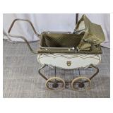Vintage Style Baby Doll Stroller Pram Carriage
