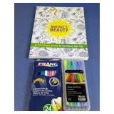 (3) Coloring Book Art Set - Prang & More