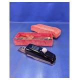 (1) Domestic Vintage Hand Stapler w/ Case